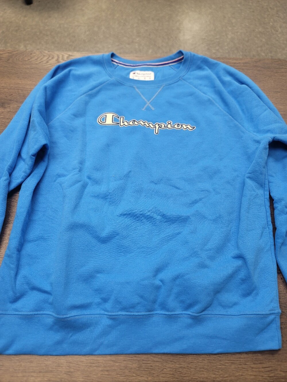 Champion Blue Crewneck Sweatshirt Kids XL